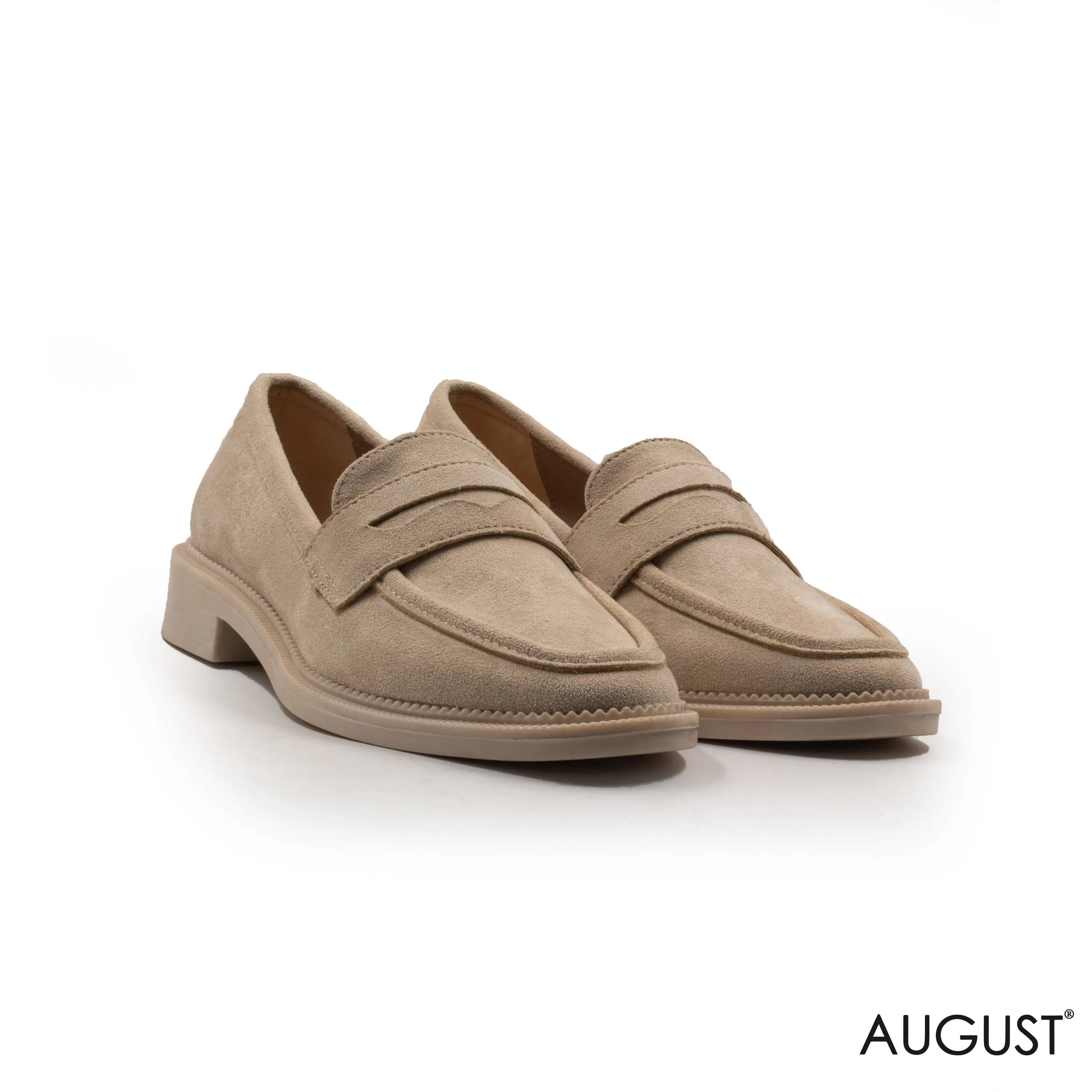 CLASSIC CHAMOIS LEATHER LOAFERS