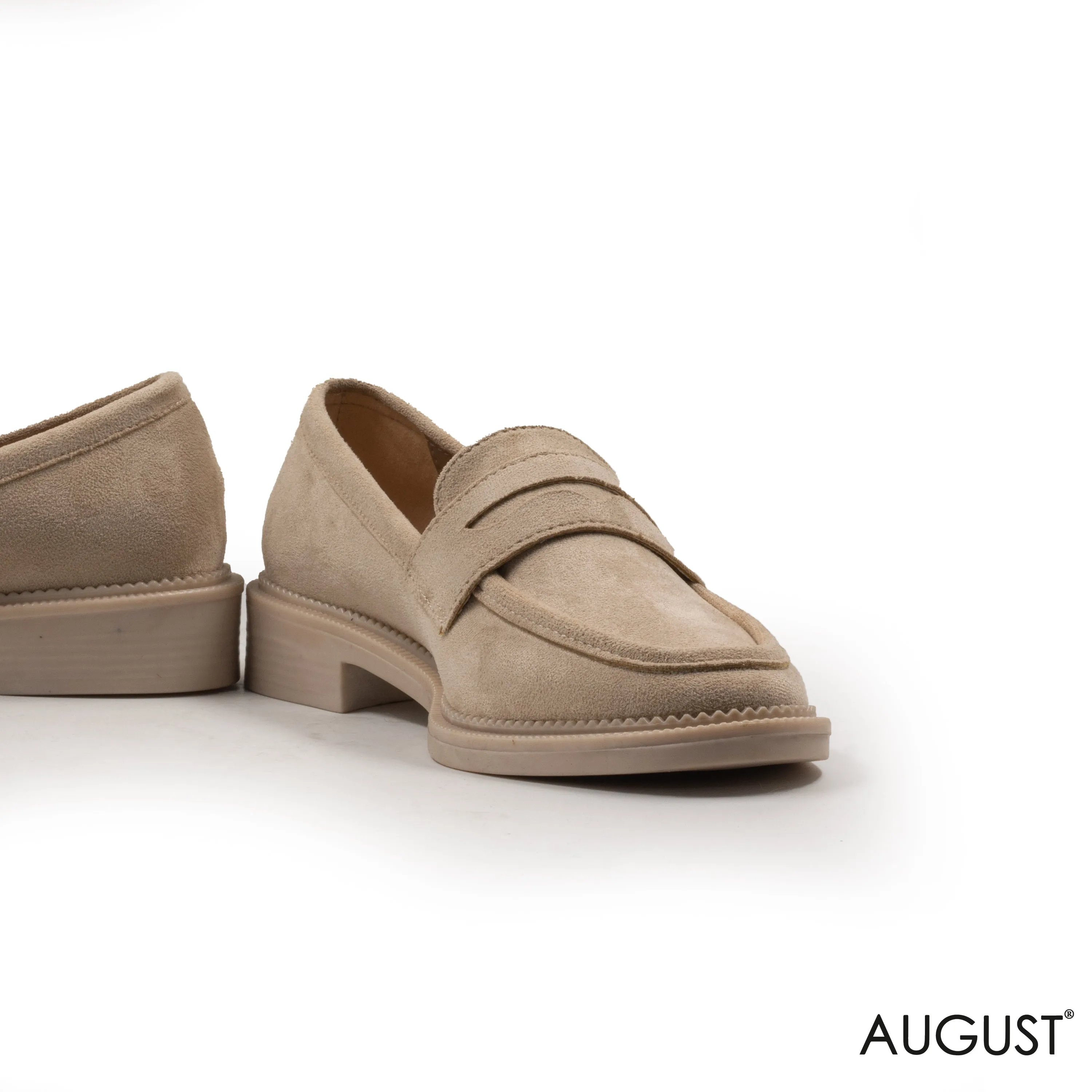 CLASSIC CHAMOIS LEATHER LOAFERS
