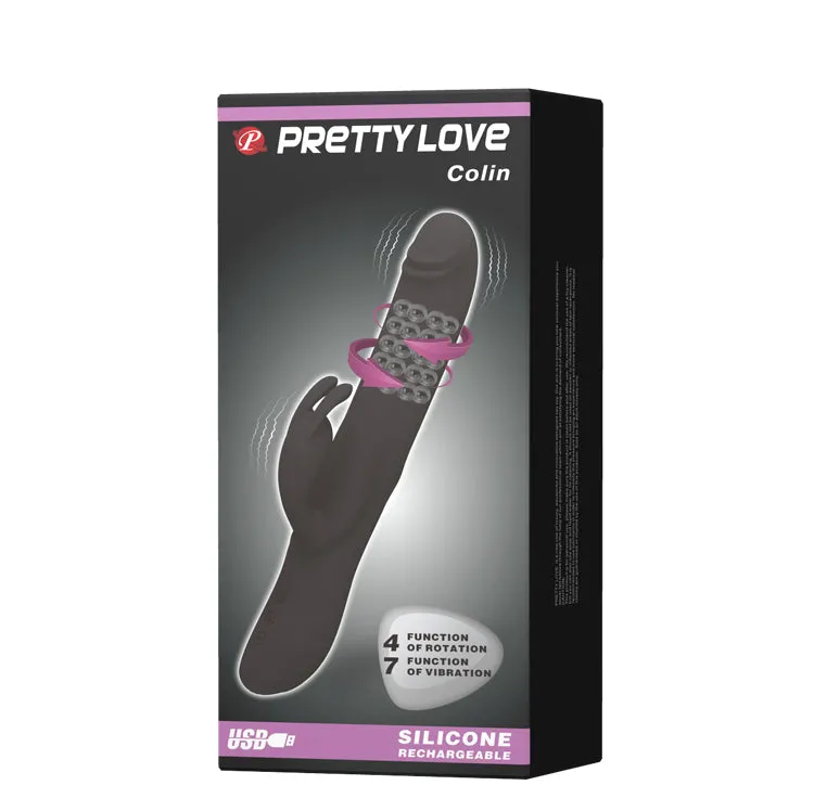Colin Ribbed Rabbit Vibrator