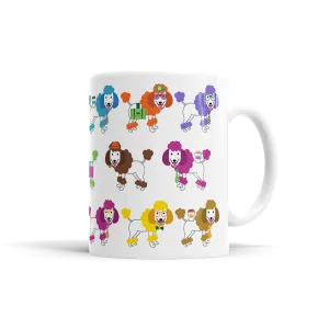 Colorful Poodle Mug