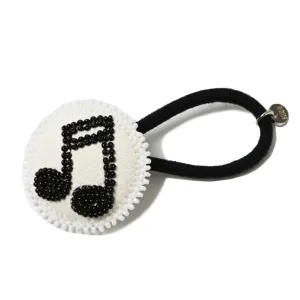 CONCHO HAIR TIE ONPU - WHITE