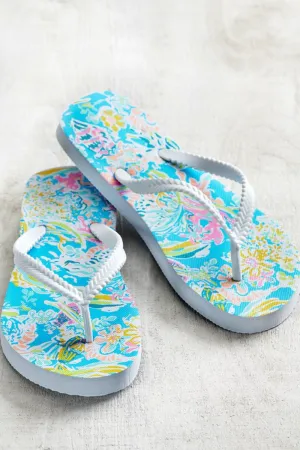 Coral Flip flops