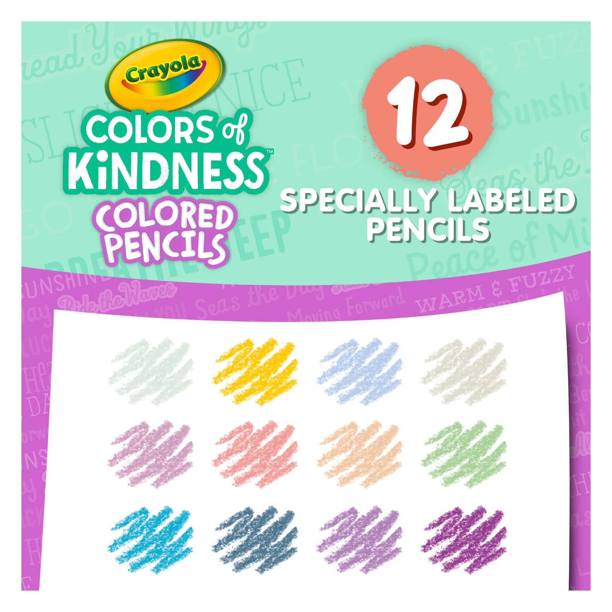 Crayola Colors Of Kindness Coloured Pencil (Pack Of 12)