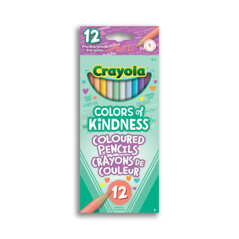 Crayola Colors Of Kindness Coloured Pencil (Pack Of 12)