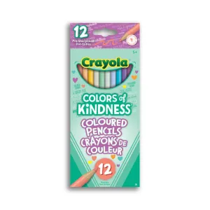 Crayola Colors Of Kindness Coloured Pencil (Pack Of 12)