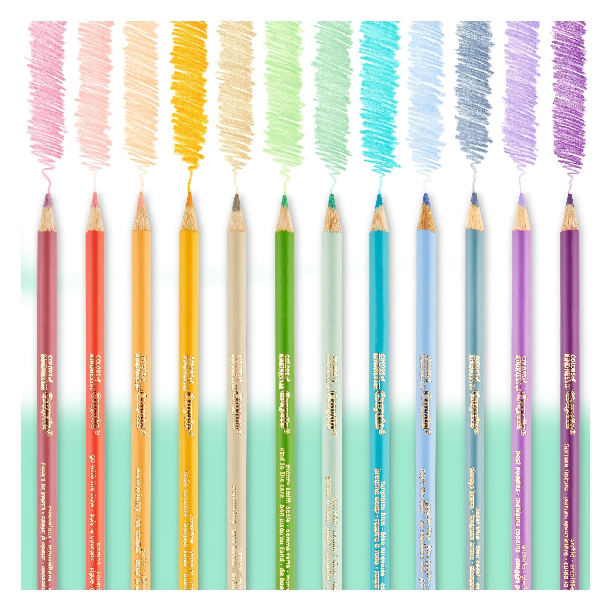 Crayola Colors Of Kindness Coloured Pencil (Pack Of 12)
