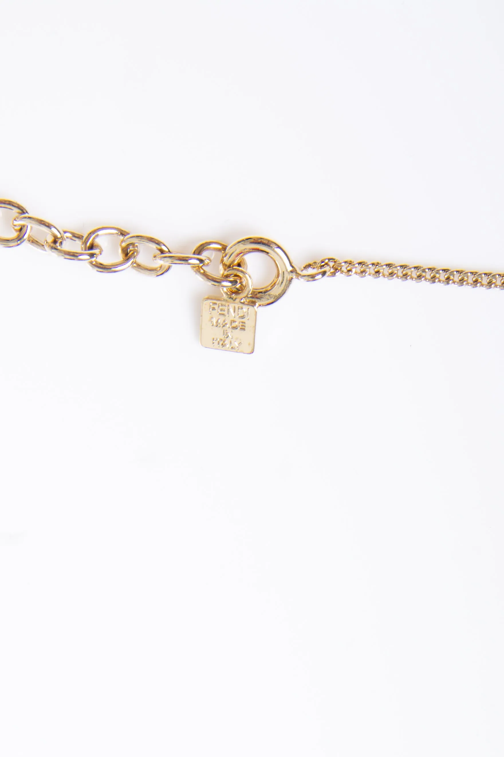 Crystal Script Necklace