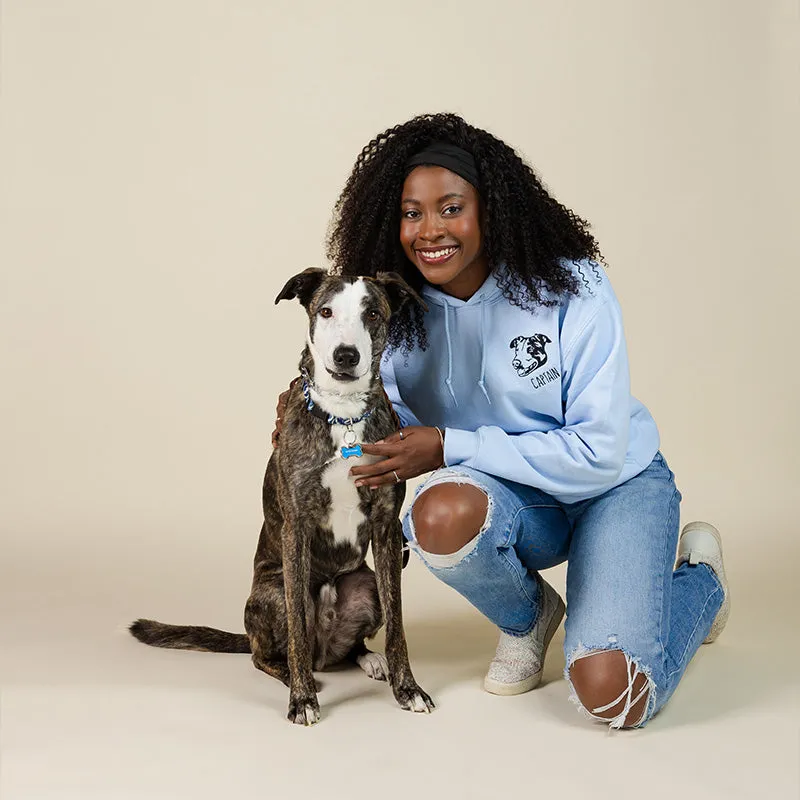 Custom Pet Portrait Hoodie