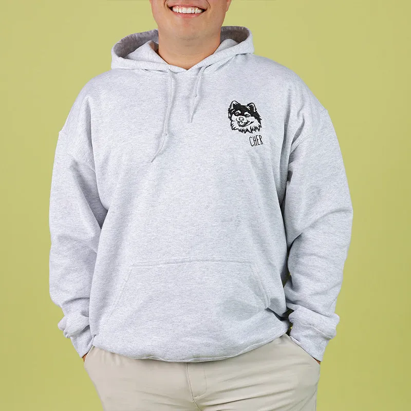 Custom Pet Portrait Hoodie