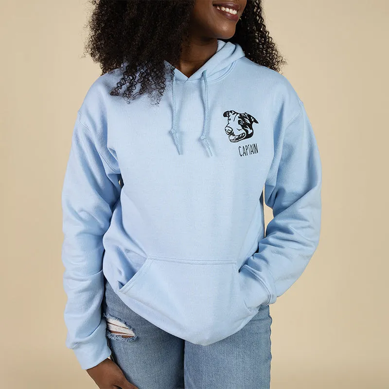 Custom Pet Portrait Hoodie