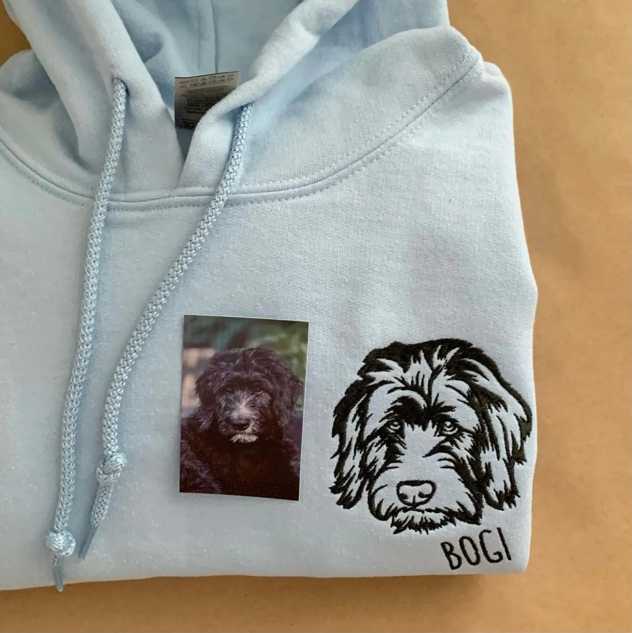 Custom Pet Portrait Hoodie