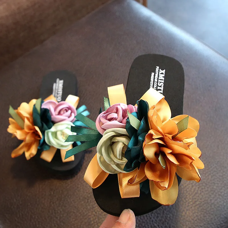 Cute And Fashionable Outer Wear Non-slip Beach Shoes Indoor Soft Sole Sandals Herringbone