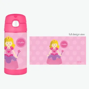 Cute Princess Personalized Thermos Bottle