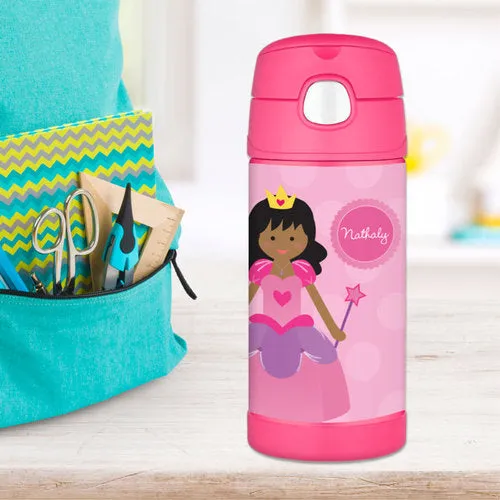 Cute Princess Personalized Thermos Bottle
