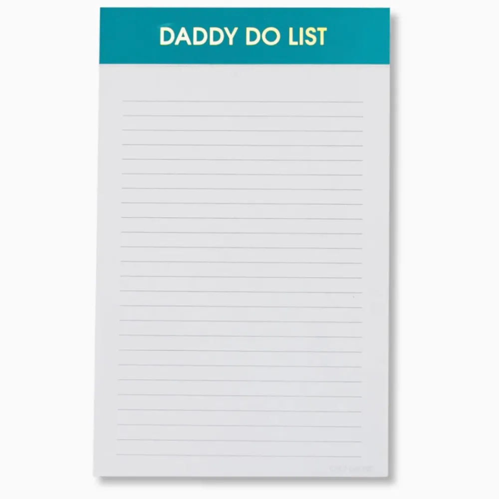 Daddy Do List | Lined Notepad