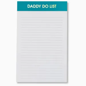 Daddy Do List | Lined Notepad