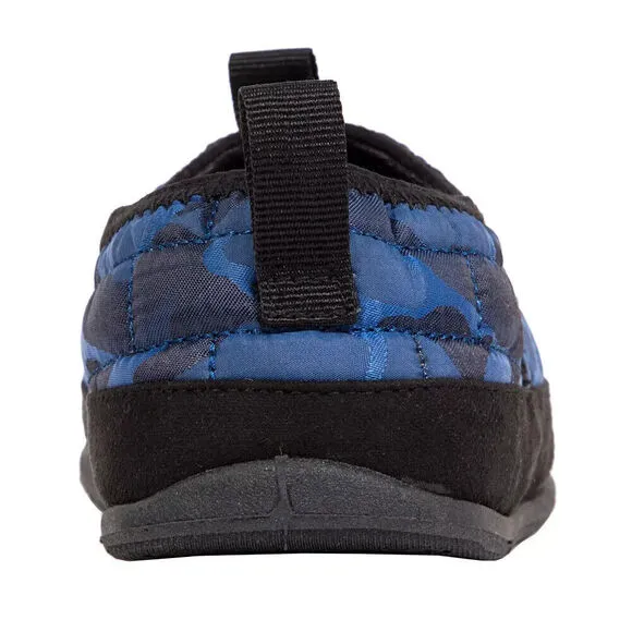 Deer Stags Lil Yuma Slippers Boys 11 Blue Camouflage Sock Cushioned Clog ZPO1781