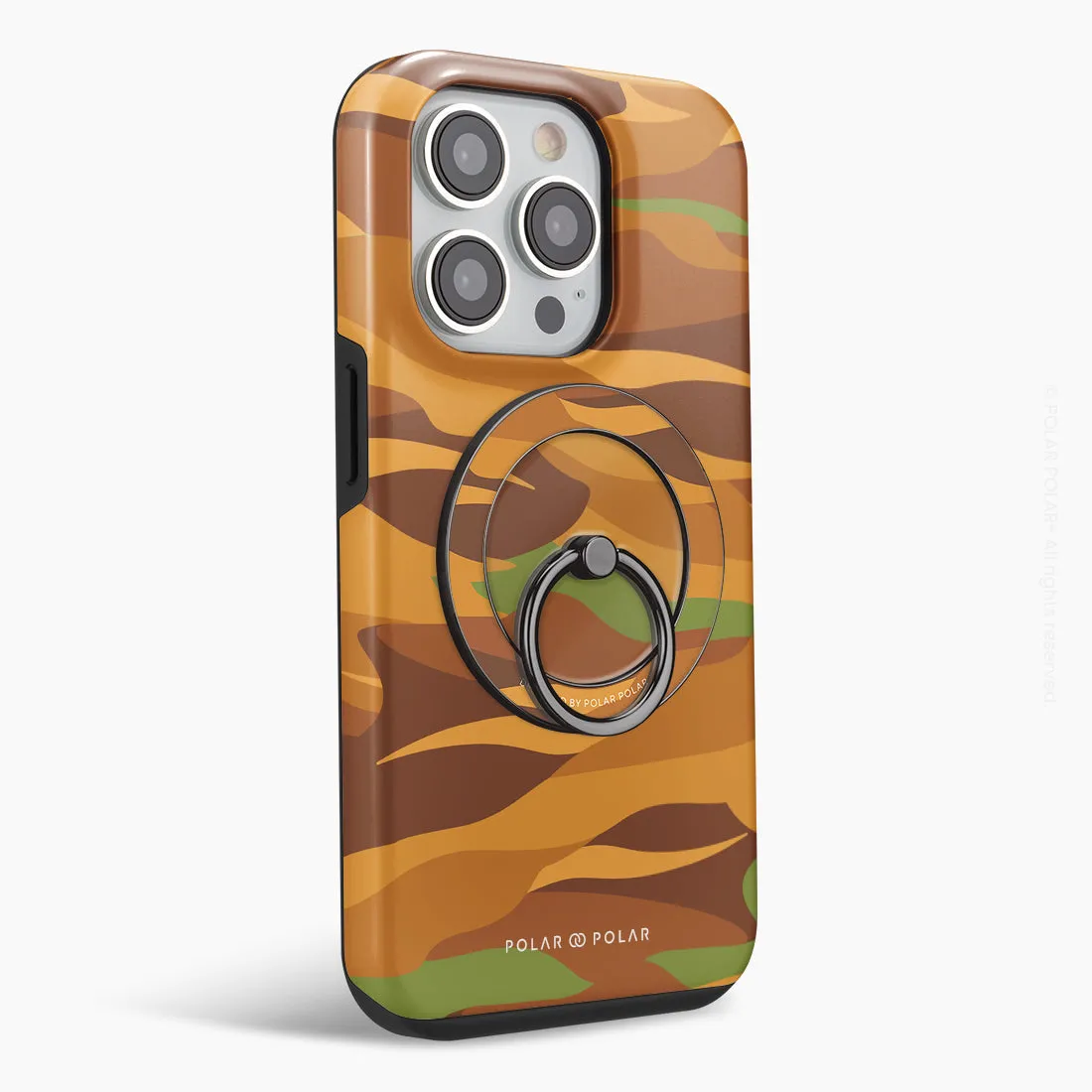 Desert Camo - Black MagSafe Phone Grip and Ring Holder Stand
