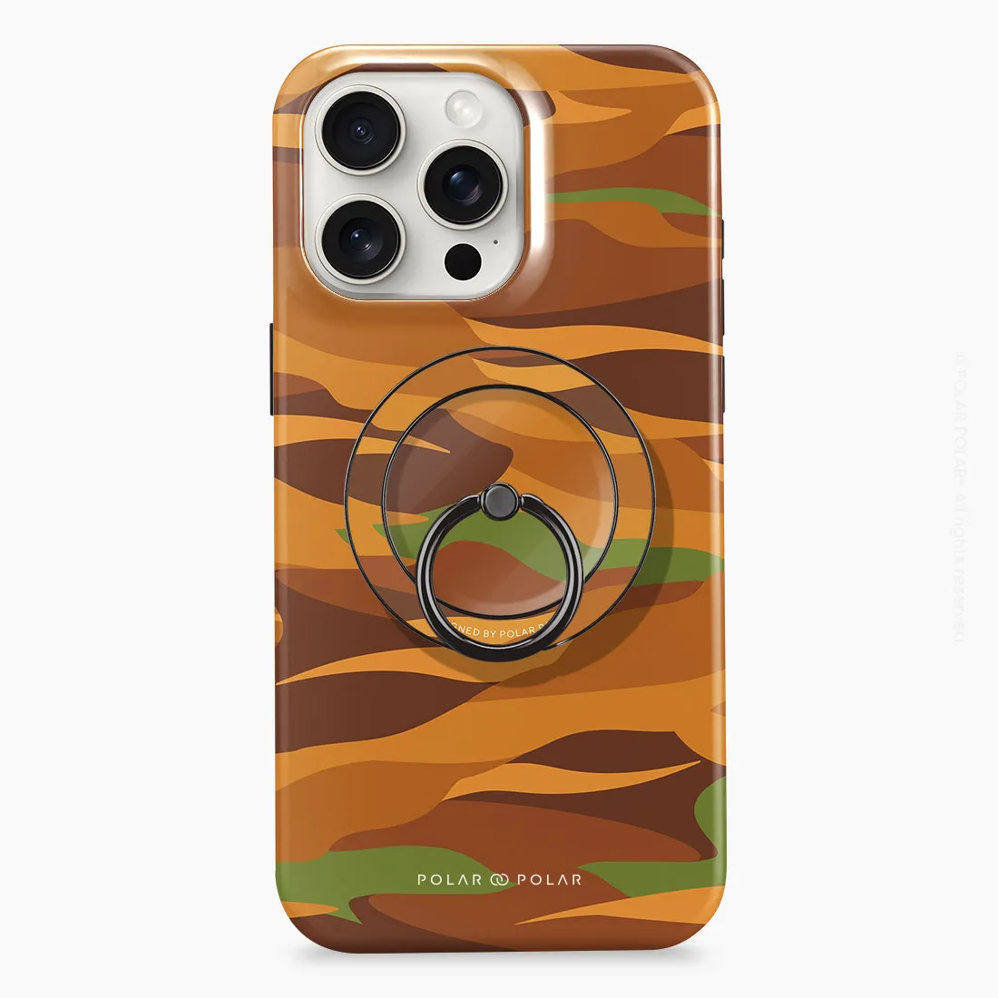 Desert Camo - Black MagSafe Phone Grip and Ring Holder Stand
