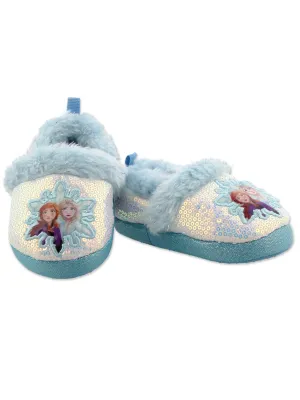 Disney Frozen 2 Elsa Anna Plush A-Line Slippers