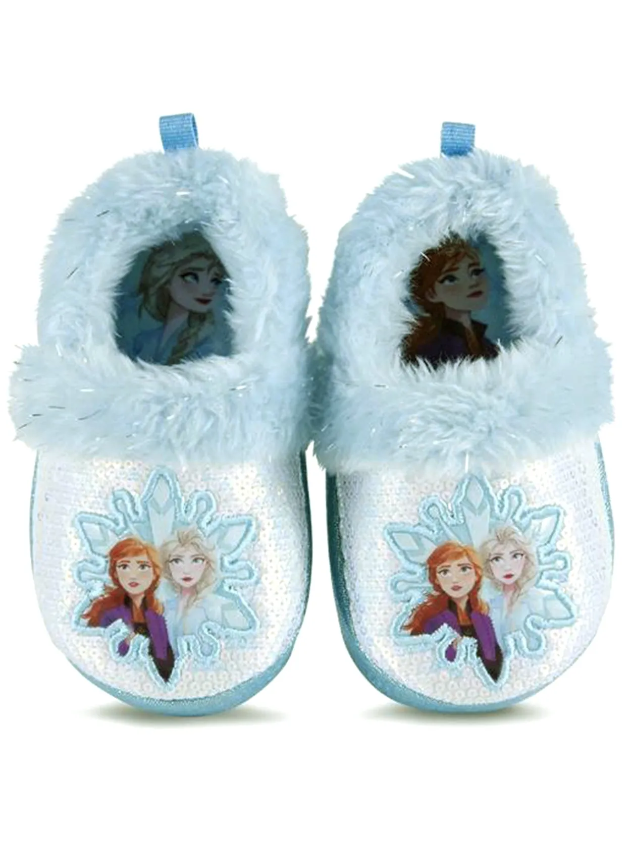 Disney Frozen 2 Elsa Anna Plush A-Line Slippers