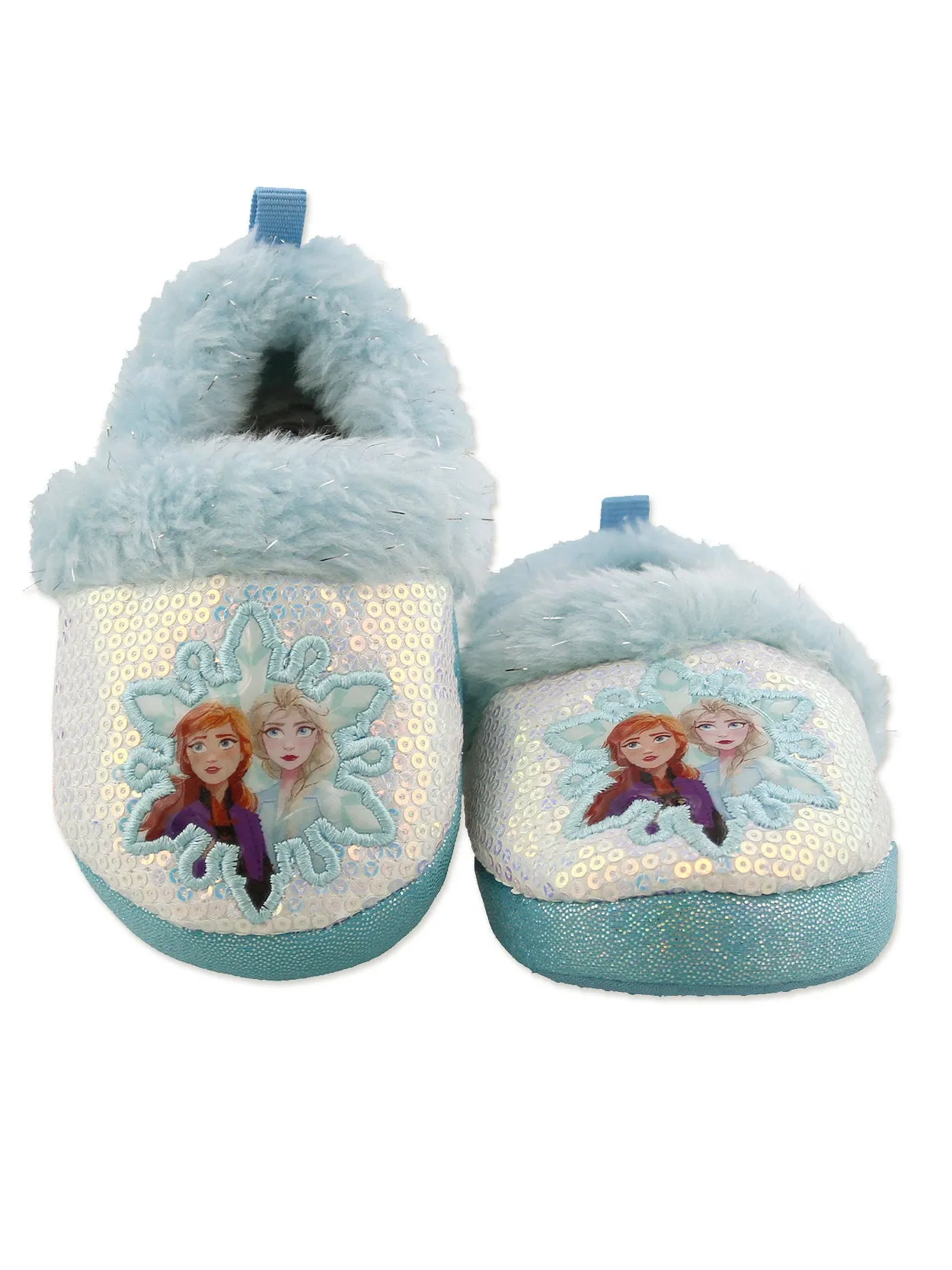 Disney Frozen 2 Elsa Anna Plush A-Line Slippers
