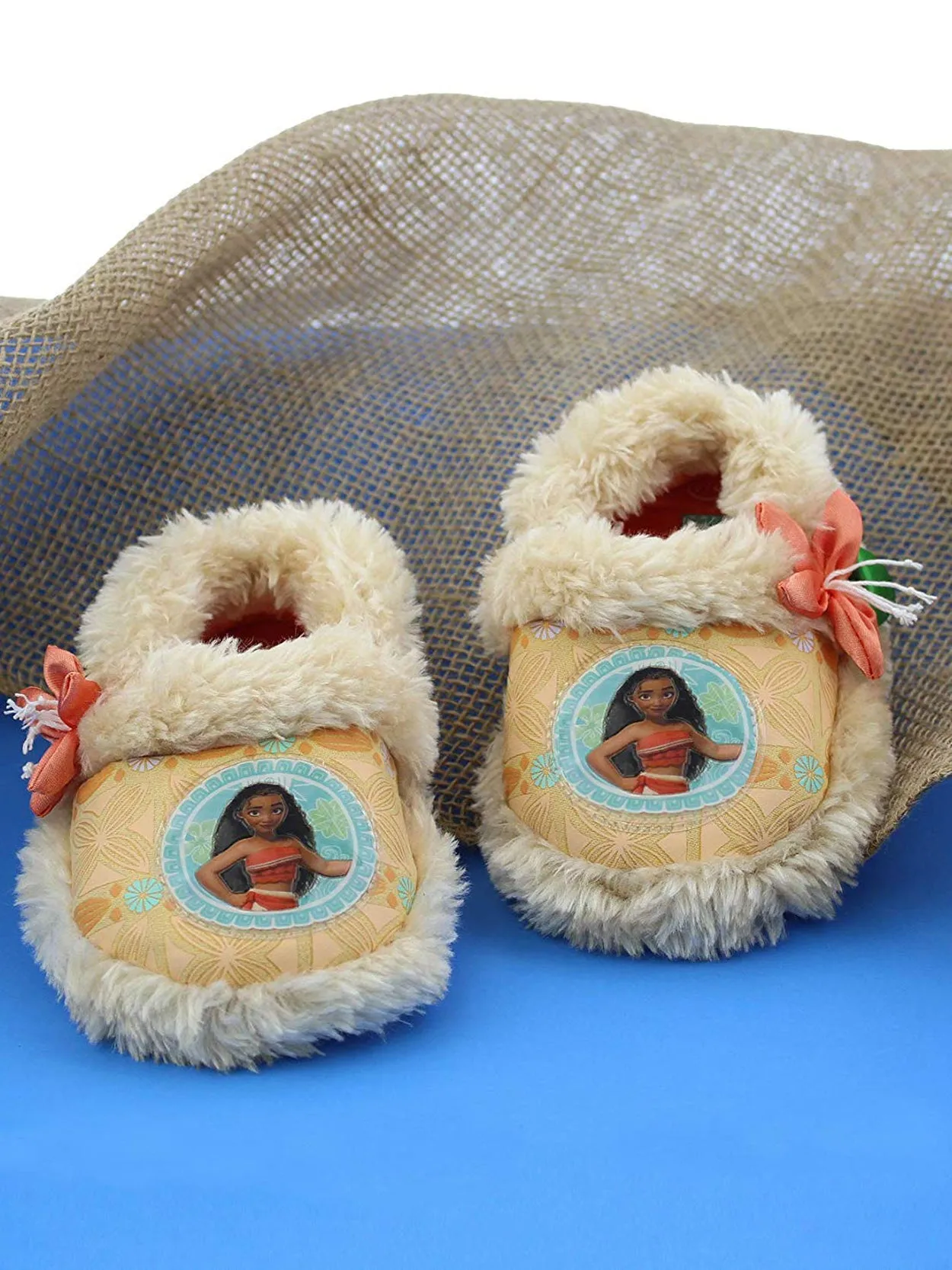 Disney Moana Plush A-Line Slippers