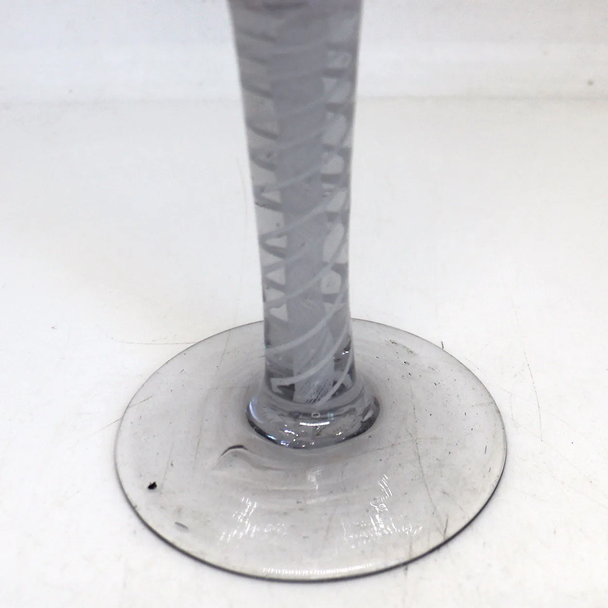 Early Double-Series Cotton Twist Stem Wine Glass
