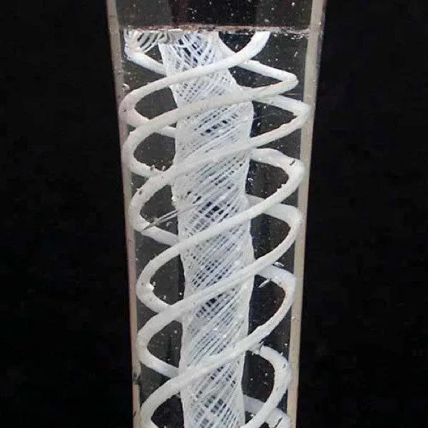 Early Double-Series Cotton Twist Stem Wine Glass