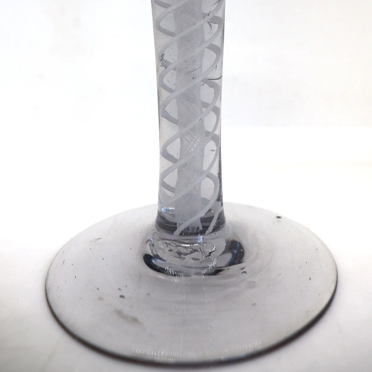Early Double-Series Cotton Twist Stem Wine Glass