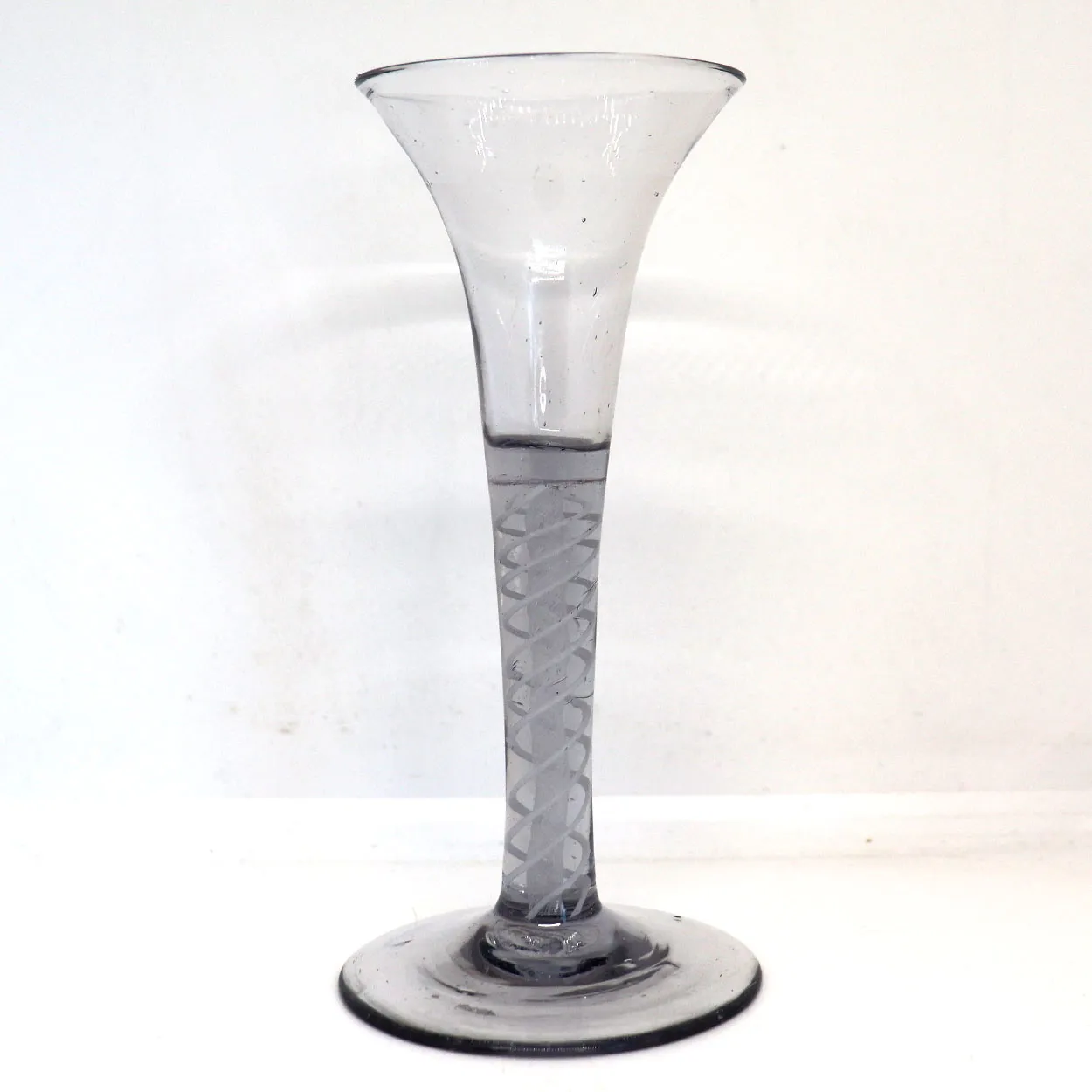 Early Double-Series Cotton Twist Stem Wine Glass