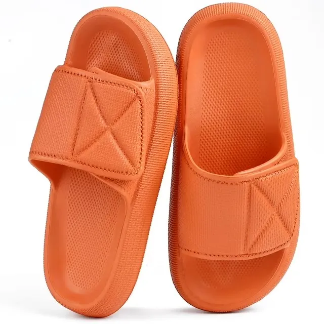 Ecetana Slides Sandals for Women Pillow Slippers Shower Sandals Thick Sole Womens Slides