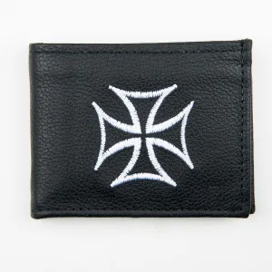 Embroidered Billfold- Iron Cross