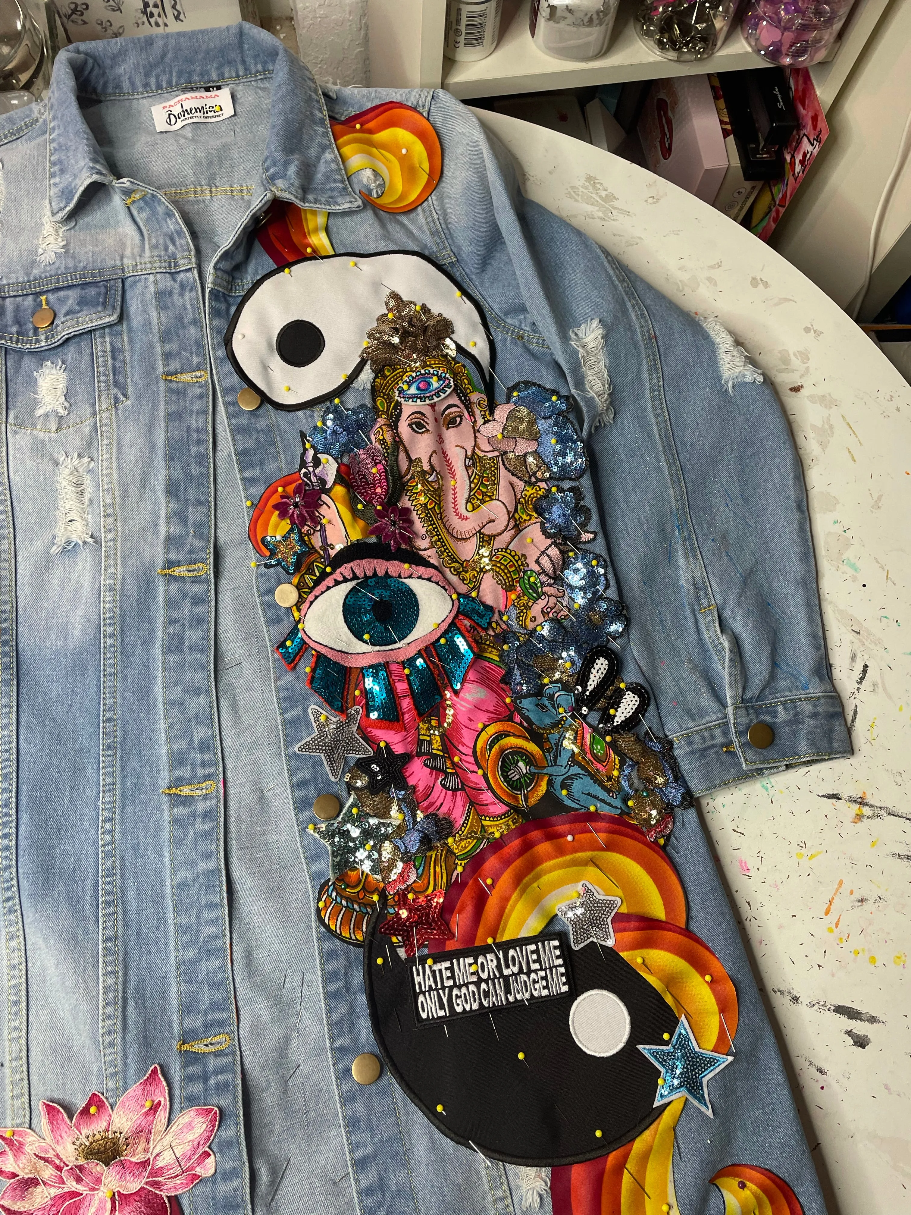Epic Ganesh Long Jacket