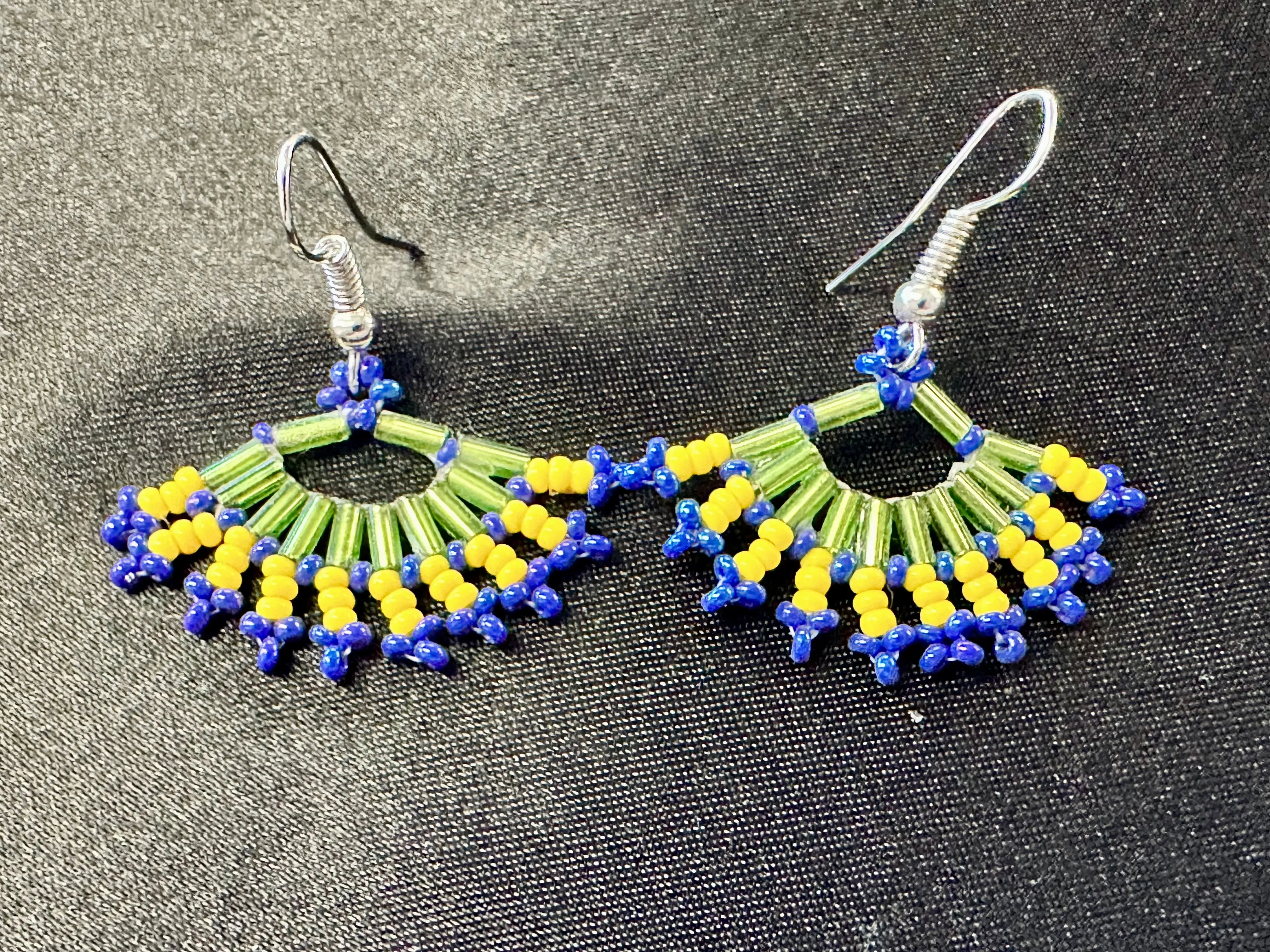 Fan Dangle Earrings