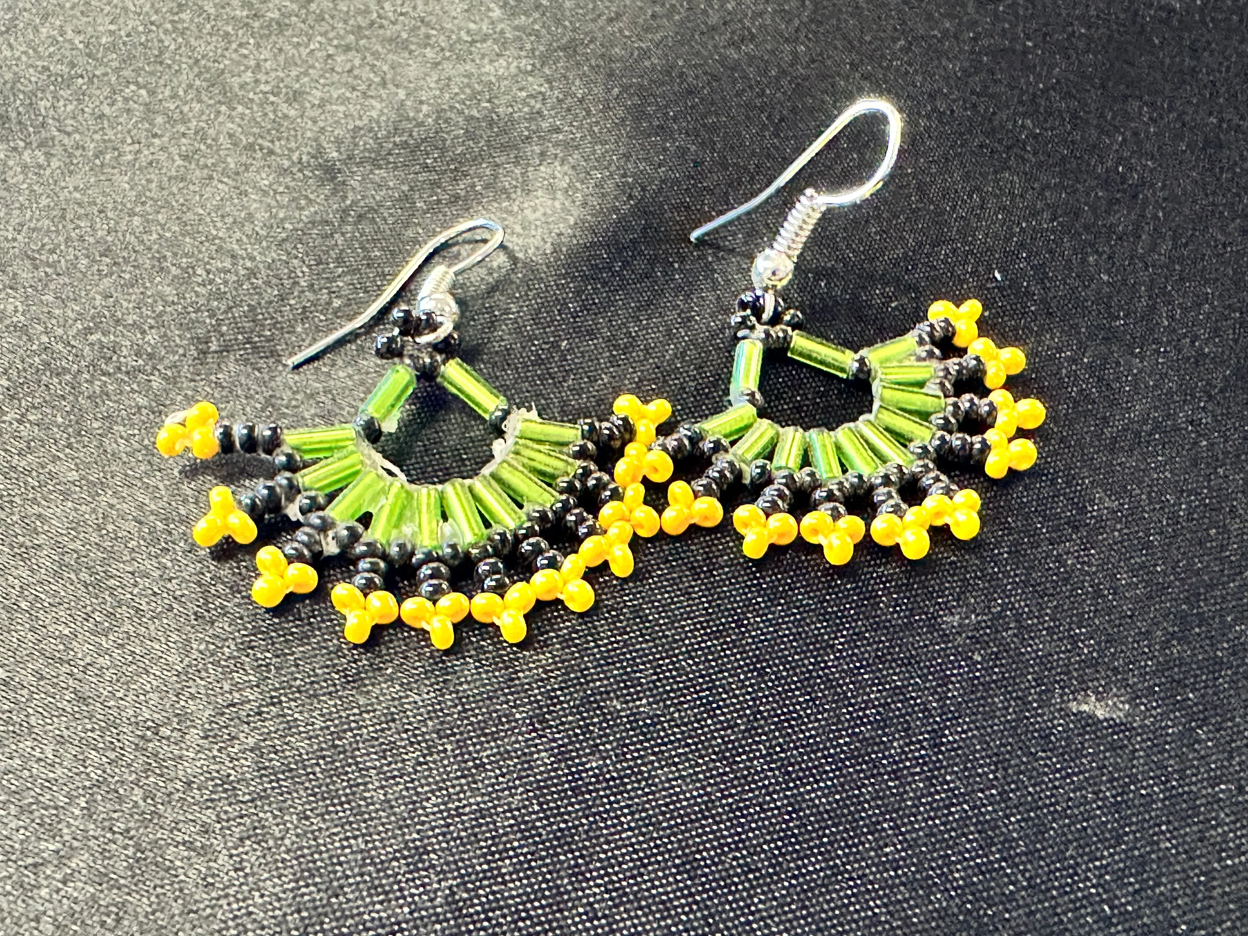 Fan Dangle Earrings