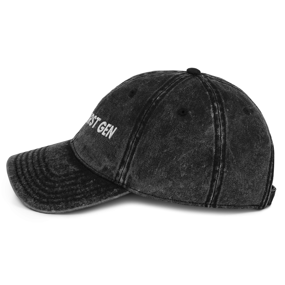 First Gen - Embroidered Twill Cap