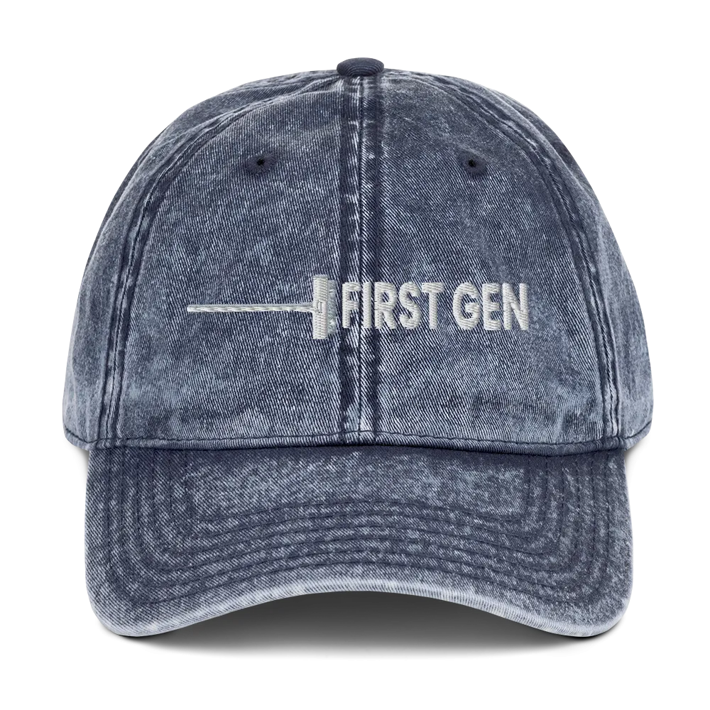 First Gen - Embroidered Twill Cap