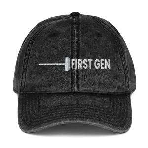 First Gen - Embroidered Twill Cap