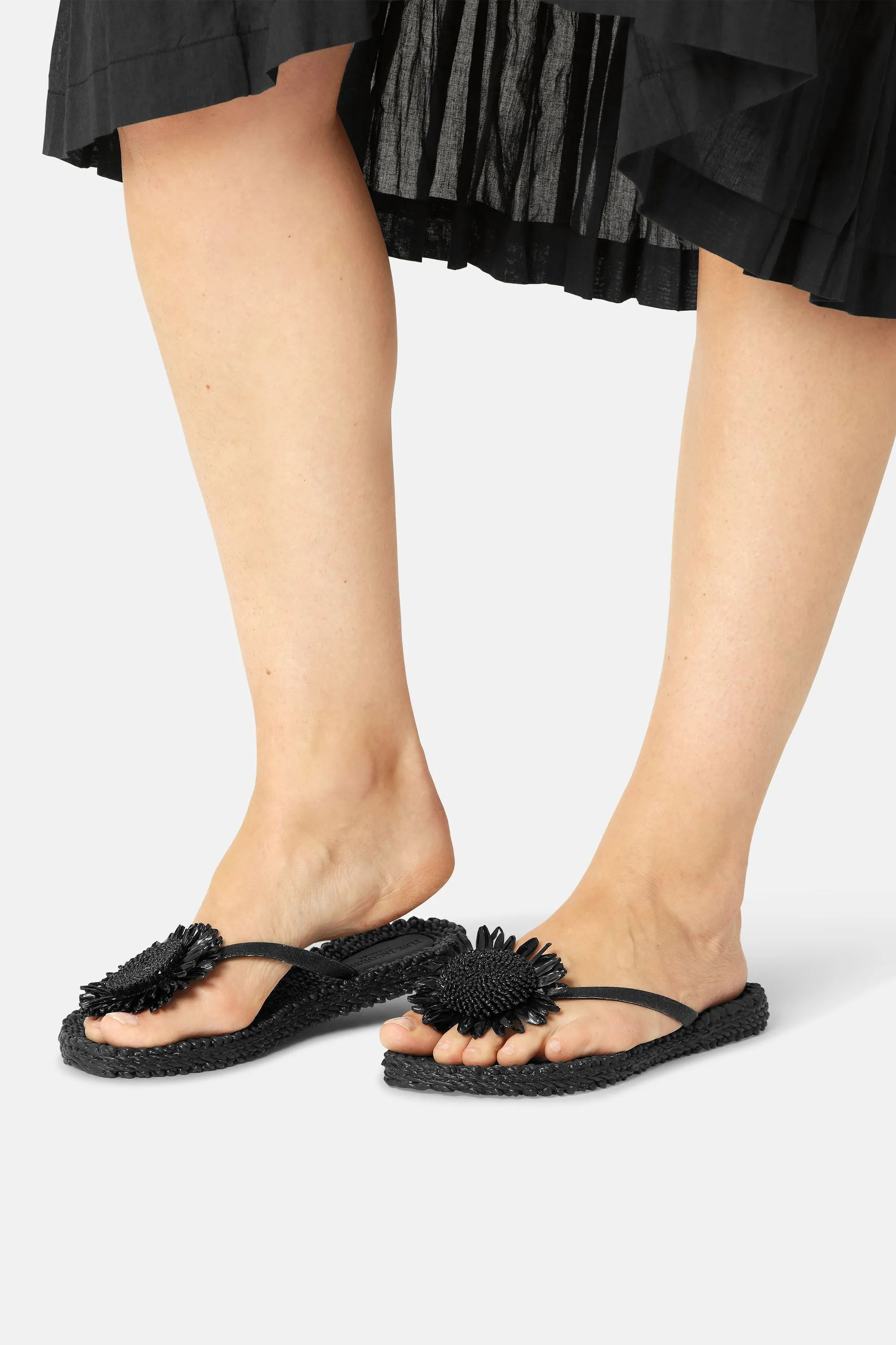 Flip-flops Blomma - Black