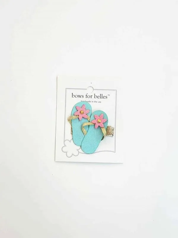 Flip Flops Hair Clip