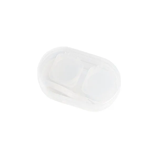 Flip Press Lens Case (Clear)