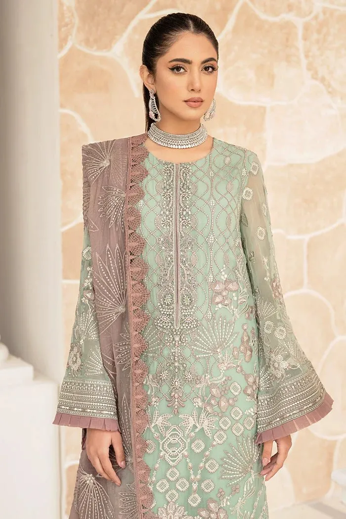 Flossie Clothing Luxury Embroidered Collection -LUSTRE BERYL (A)