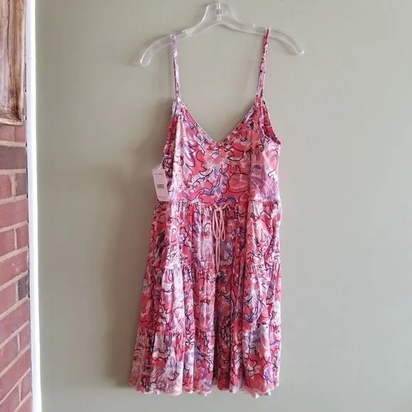 Free people Sun Dress. NWT. SZ L A-34.  A3416