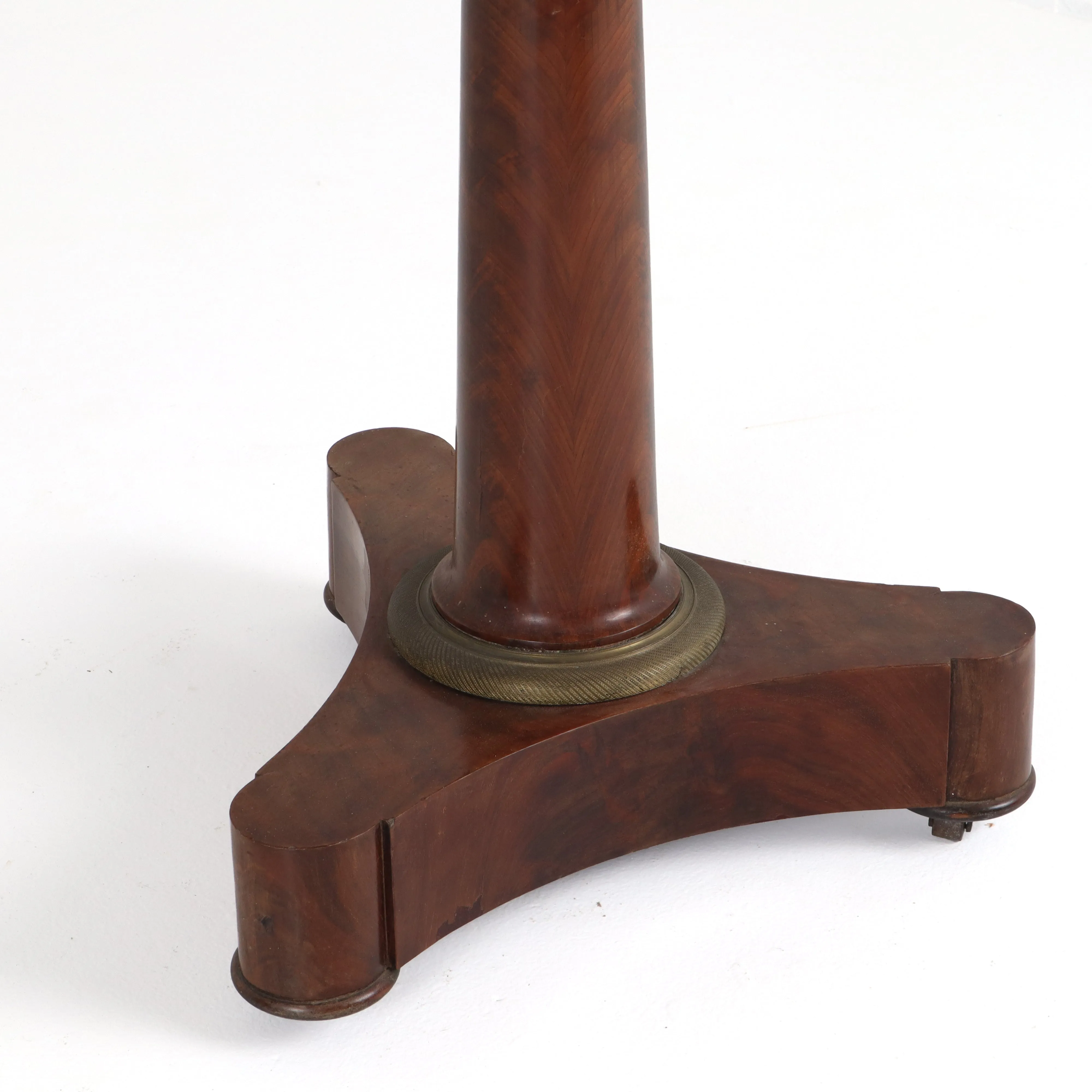 French Marble Top Empire Table c1820