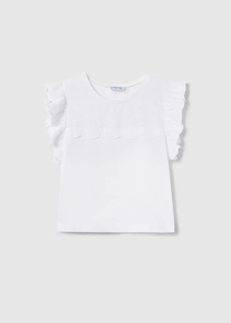 Girls Cotton Sleeveless T-Shirt 6.060