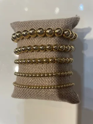 Gold Filled Bead Bracelets