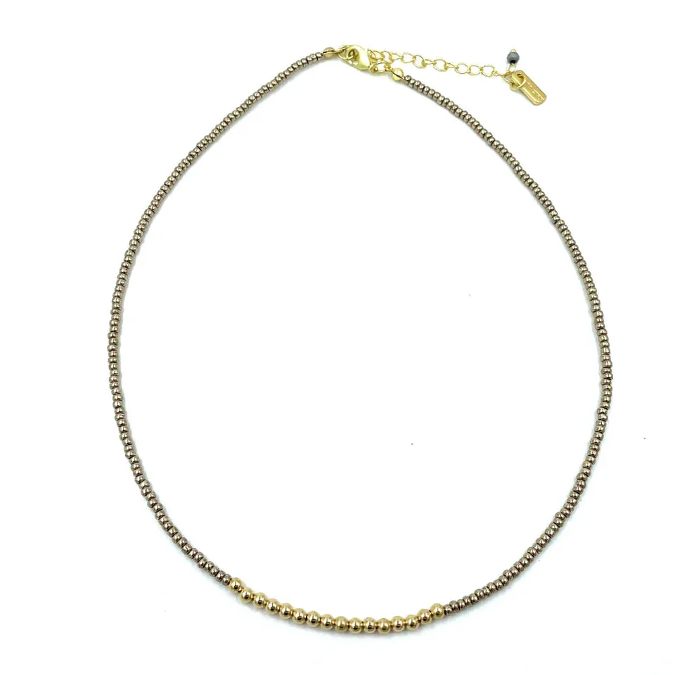 Gold Filled Free Spirit Necklace in Bronze