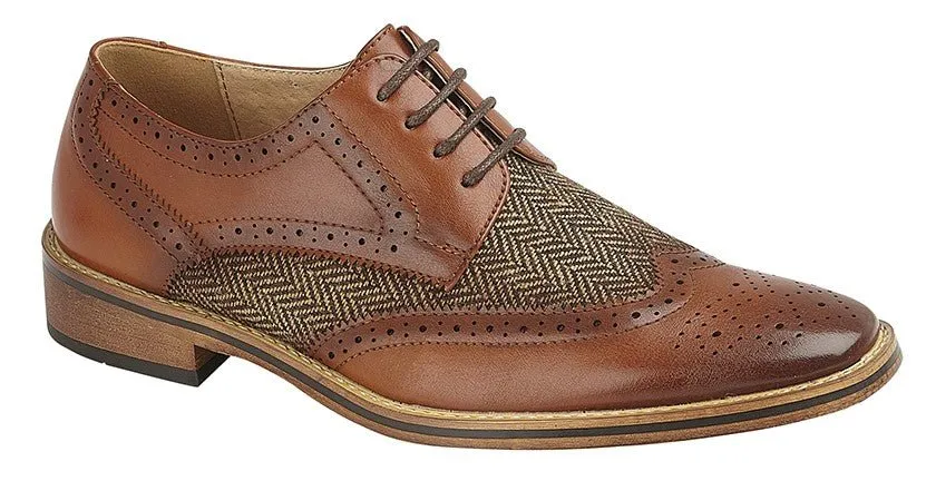Goor B410B Boys Brogue Gibson Shoe