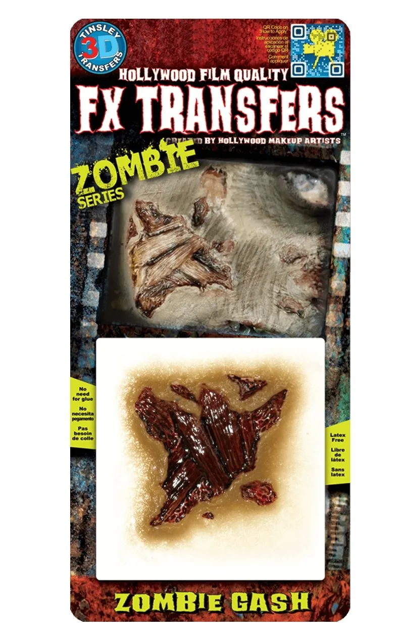 Gory Zombie Gash FX Transfer